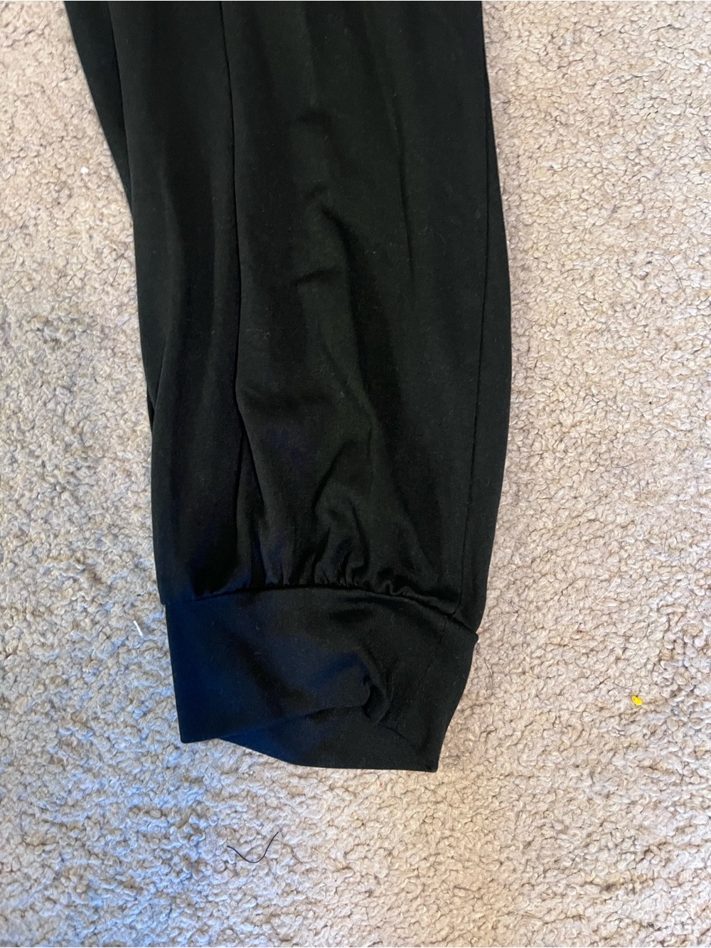 Black Cargo Jogger Pants - Picture 3 of 5